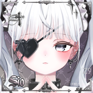 [VRC] 14アバター対応  [O-kidoki.ver2] earring&eyepatch Set 缩略图 15