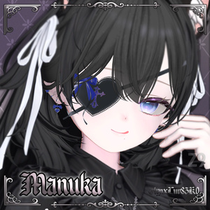 [VRC] 14アバター対応  [O-kidoki.ver2] earring&eyepatch Set 缩略图 12