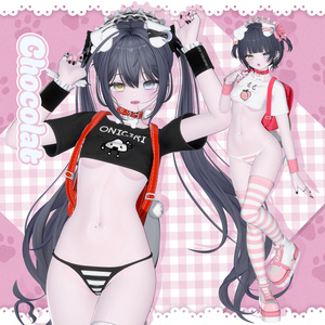 [VRC] 🖤セール中🖤 14 アバター対応  [Utata] 缩略图 24
