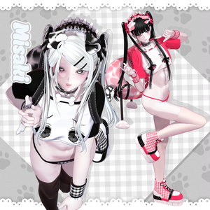 [VRC] 🖤セール中🖤 14 アバター対応  [Utata] 缩略图 18