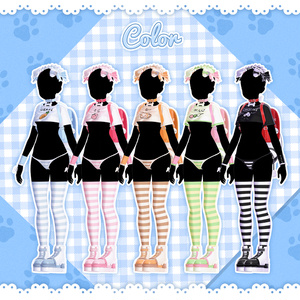 [VRC] 🖤セール中🖤 14 アバター対応  [Utata] 缩略图 5