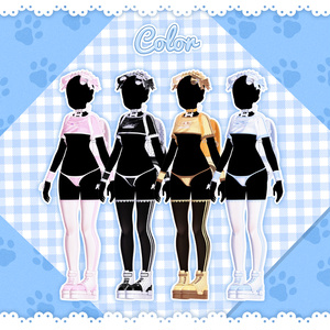 [VRC] 🖤セール中🖤 14 アバター対応  [Utata] 缩略图 7
