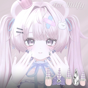 25アバター対応🎀RibbonJewelnail【MA対応ネイルチップ】 缩略图 31