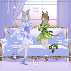 オリジナル3D衣装モデル【Shimmering Chiffon】 缩略图 7