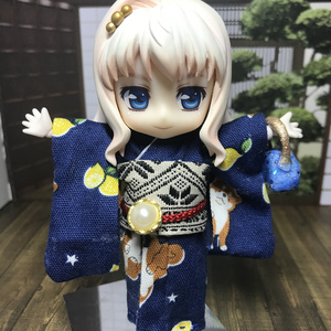 ねんどろいどどーる用洋服セット《白銀のオファニエル》 - 浅葱