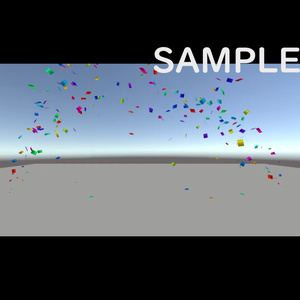 VRChat/UnityEffects] Confetti Effect