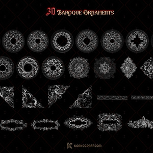 50 Ink Abstract Backgroundz - Krakograff - BOOTH