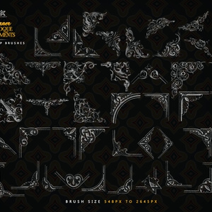 50 Ink Abstract Backgroundz - Krakograff - BOOTH