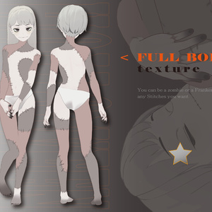 【Grus專用】No.07_Halloween Body Makeup&eyes Texture 缩略图 2