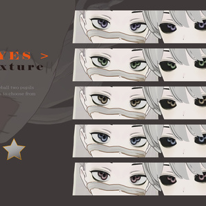 【Grus專用】No.07_Halloween Body Makeup&eyes Texture 缩略图 3