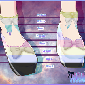 Vroid - Simple Lolita Bow Shoes