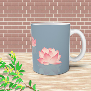 蓮の花マグ