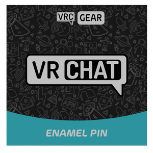 VrChat Iron on Patch And Pin
