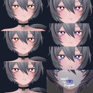 Doodle Drop Eyes【kuuta/Urara】#しるべりゅぬ 缩略图 4