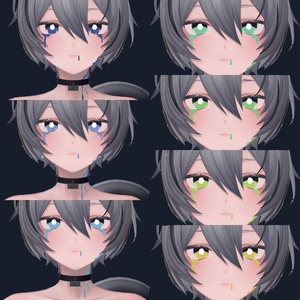 Doodle Drop Eyes【kuuta/Urara】#しるべりゅぬ 缩略图 3