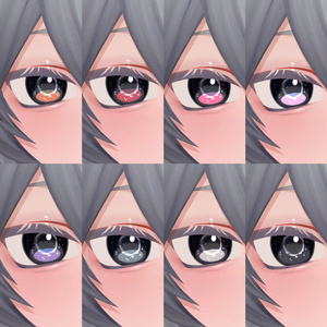 【Kuuta くうた】Snowglobe Eyes&Datemake #しるべりゅぬ 缩略图 7
