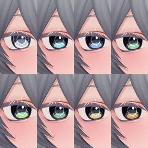 【Kuuta くうた】Snowglobe Eyes&Datemake #しるべりゅぬ 缩略图 6
