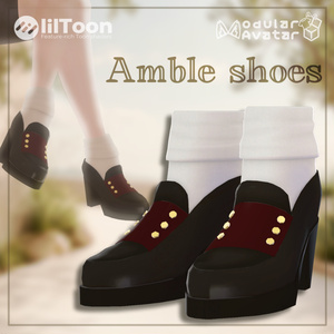 【10アバター対応】Amble shoes【MA設定済み】