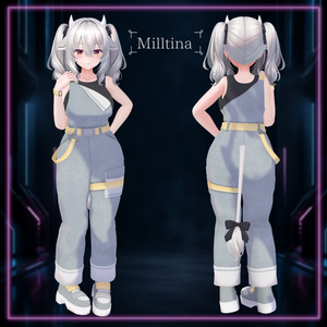 【+Head・MARUBODY他】Neon Pop Workwear【12アバター対応】 缩略图 6
