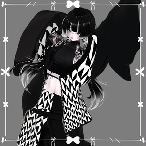 [MAMOMING Hair / 7 Avatar Compatible] Hair_Hime Cut - Highlights Color Texture
