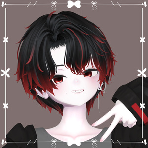 【GLAY Unknown - MY CRUSH Short wolf hair】 - Highlights Color Texture