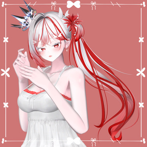 【Li-ne_Shop 小悪魔サイドテール】 - Highlights Color Texture