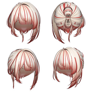 【Nanaha - ♥ Maro_Hair ♥】 - Highlights Color Texture 缩略图 2