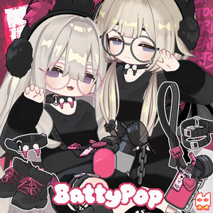 【Halloween Sale🎃】BattyPop🦇ばてぃぽっぷ【複数アバター対応】
