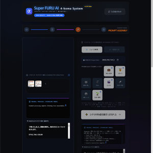Nano_Banana_Pro_Powered_Super_AI_4-koma_System_v1.8.94 Alpha
