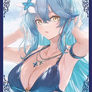 サンパン　Fate fgo 水着　メリュジーヌ　スリーブ　プレイマット FGO 水着メリュジーヌ プレイマット スリーブ セット - メルカリ