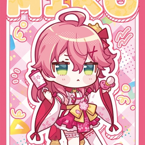 もふラボ】にじさんじ 壱百満天原サロメ SD【スリーブ】 - 逸遊