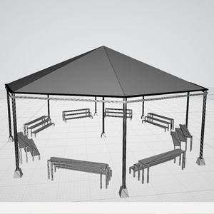 3d  ベンチ