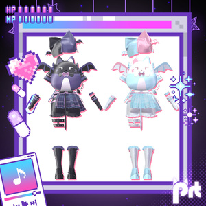 【3D衣装モデル】Kawaii Devil Wear 缩略图 8