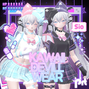 【3D衣装モデル】Kawaii Devil Wear 缩略图 5