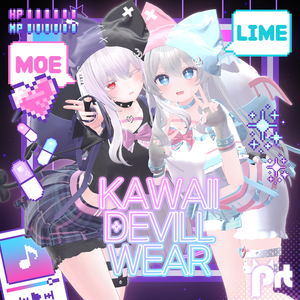 【3D衣装モデル】Kawaii Devil Wear