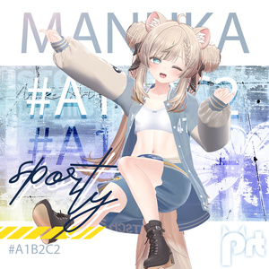 【3D衣装モデル】Sporty#a1b2c2 缩略图 2
