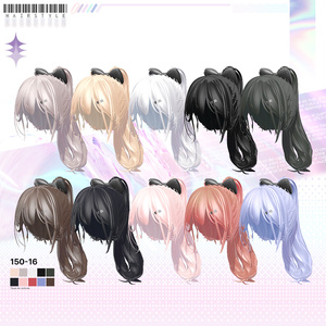 【13アバター対応】 2Way PonyTail 缩略图 9