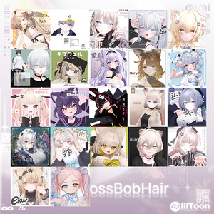 【22アバター対応】 StarCross Bob Hair 缩略图 14