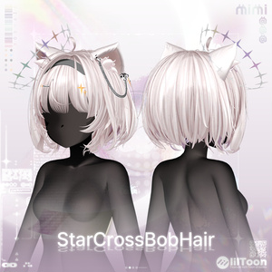 【22アバター対応】 StarCross Bob Hair 缩略图 10