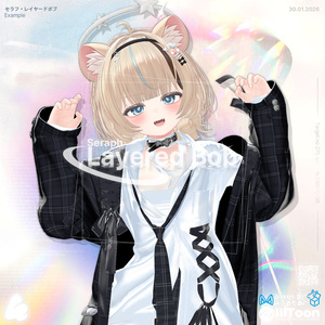 【20アバター対応】 Seraph Layered Bob 缩略图 13