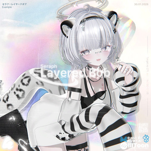 【20アバター対応】 Seraph Layered Bob 缩略图 7