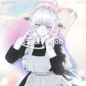 【20アバター対応】 Seraph Layered Bob 缩略图 16