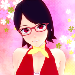 KK card: Uchiha Sarada/うちはサラダ (Naruto/Boruto)