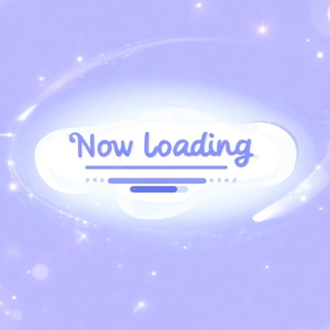 一部無料あり【5色セット】可愛いNow loadingのループフリー素材。4K高画質版