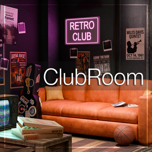 Clubroom [VRChat] [Unity] [VRChat向けワールド]