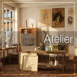 Atelier [VRChat] [Unity] [VRChat向けワールド]