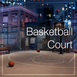Basketball Court [VRChat] [Unity] [VRChat向けワールド]