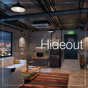 Hideout [VRChat] [Unity] [VRChat向けワールド]