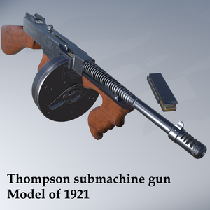 【無料】トンプソンサブマシンガン/M1921