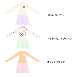 【無料・ラスクちゃん対応】フリルウインドブレーカー、ハイネックカットソー、チュールスカート【女の子・子供服】 缩略图 5